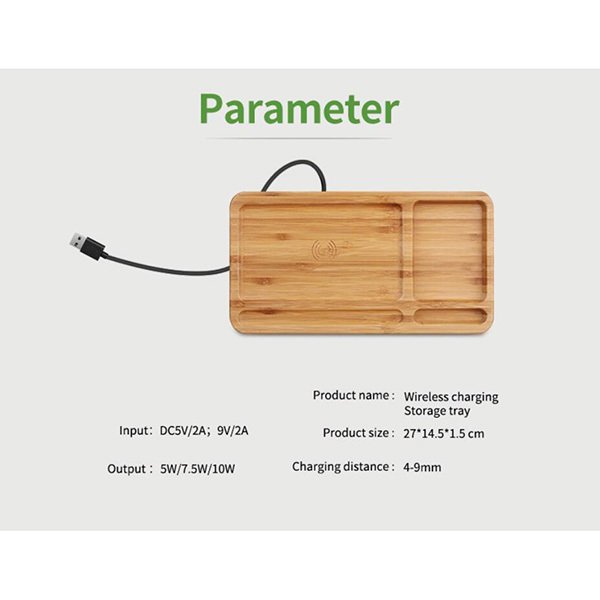 手機無線充電器-木質置物盤_5